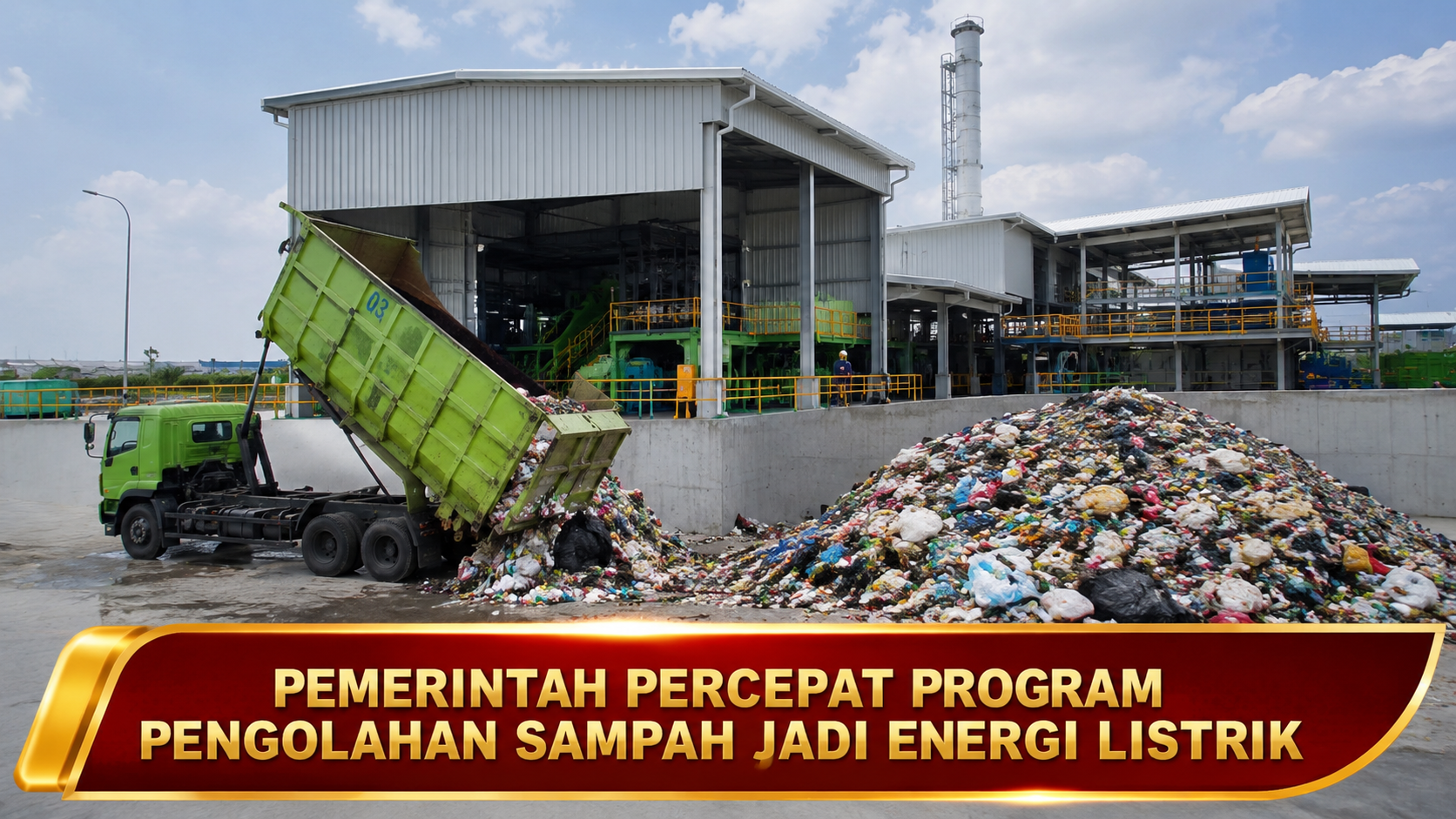 Pemerintah Percepat Program Pengolahan Sampah Jadi Energi Listrik
